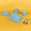 Animal Friends 6-Piece Dinnerware Set - Blue Whale